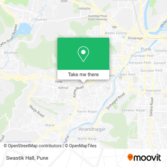 Swastik Hall map