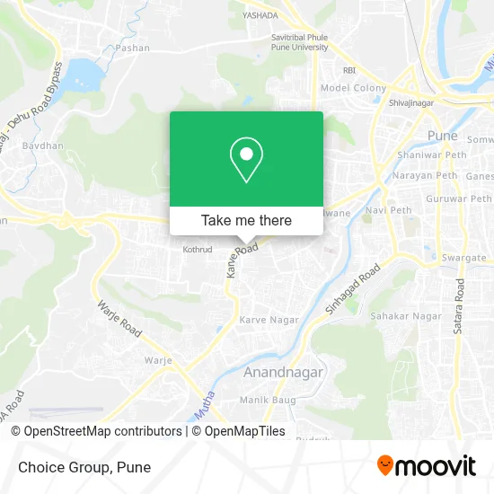Choice Group map
