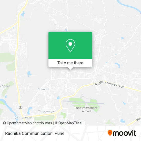 Radhika Communication map