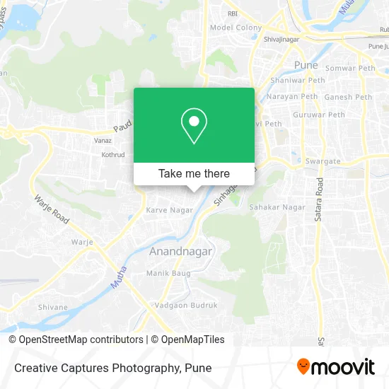 Creative Captures Photography map