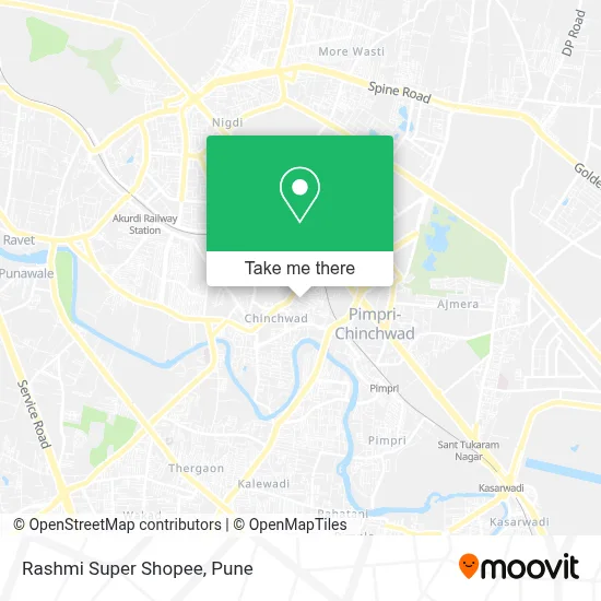 Rashmi Super Shopee map