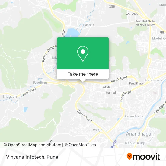 Vinyana Infotech map