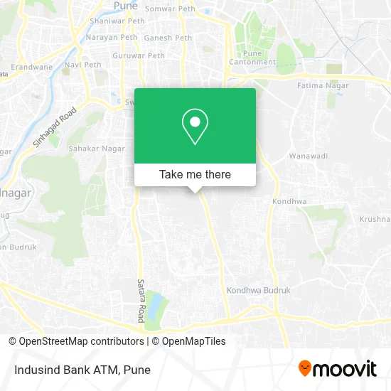 Indusind Bank Atm map