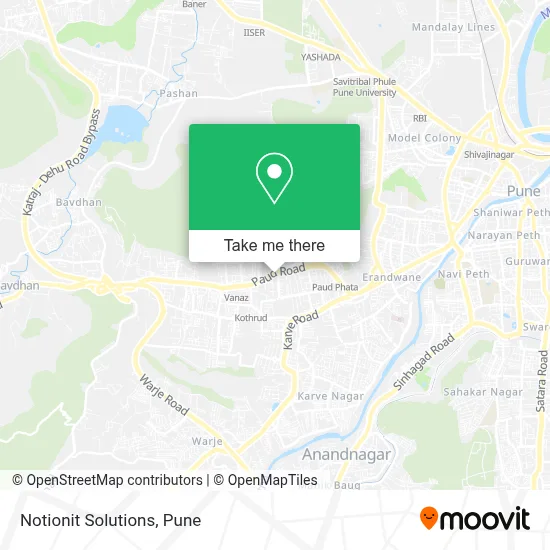 Notionit Solutions map