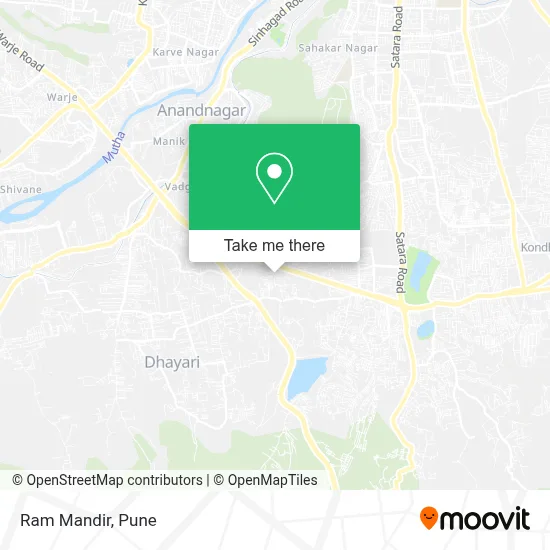Ram Mandir map