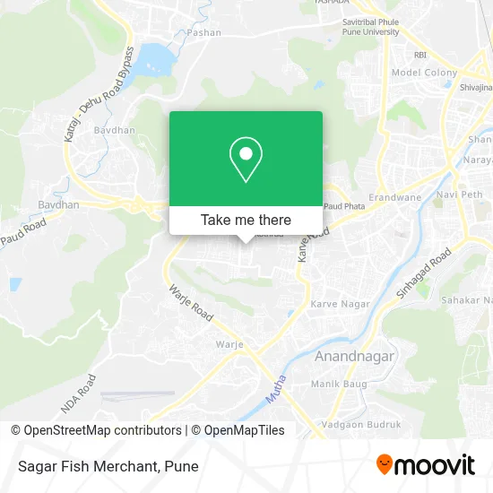 Sagar Fish Merchant map