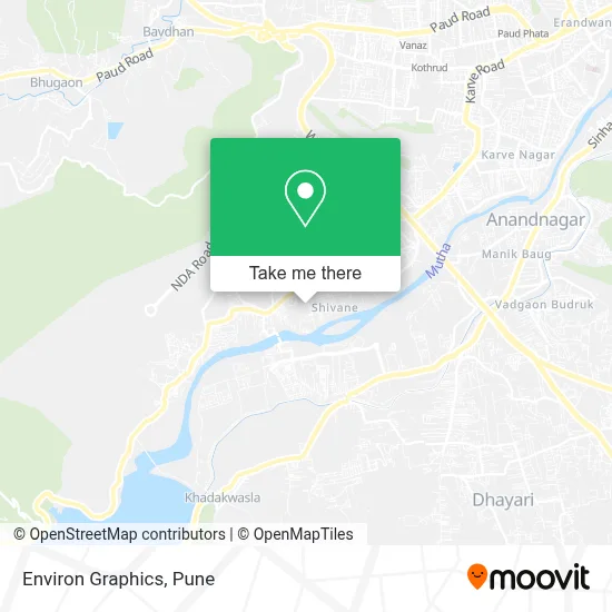 Environ Graphics map