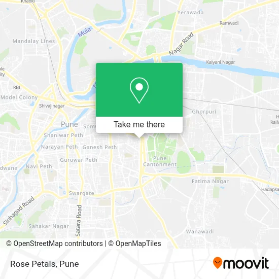 Rose Petals map