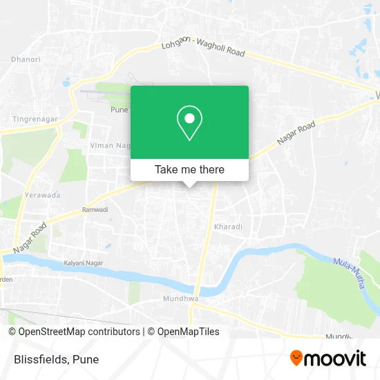 Blissfields map