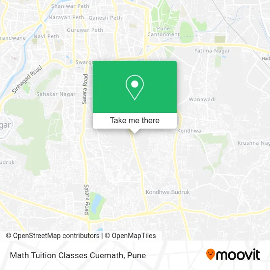 Math Tuition Classes Cuemath map