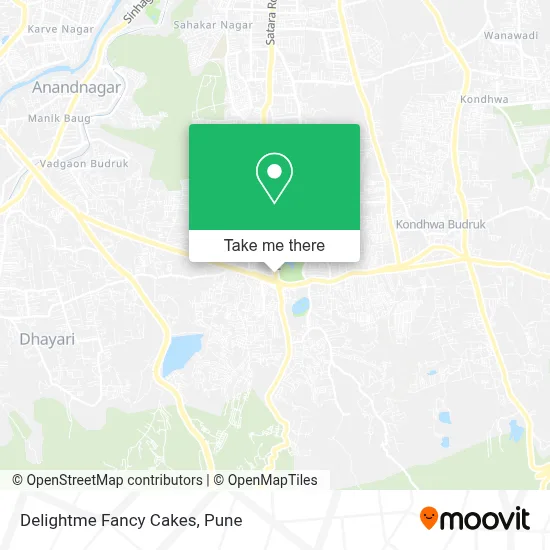 Delightme Fancy Cakes map