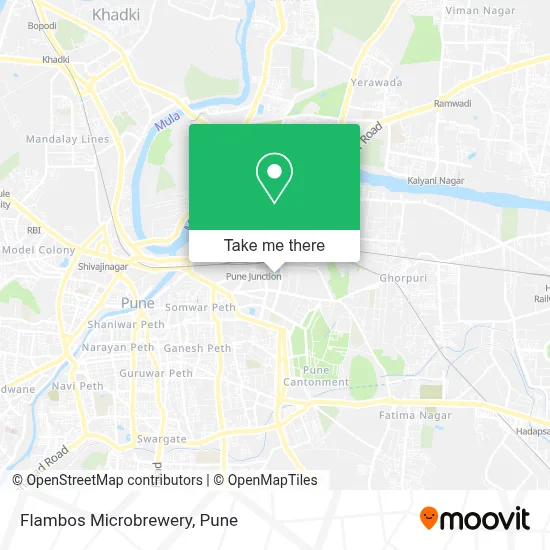 Flambos Microbrewery map