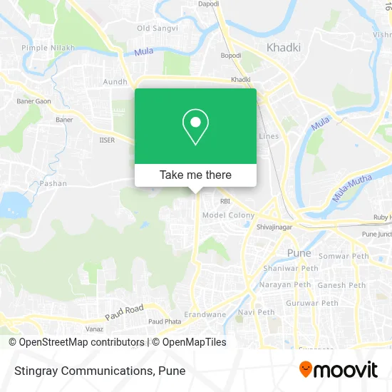Stingray Communications map