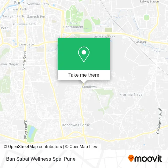 Ban Sabai Wellness Spa map