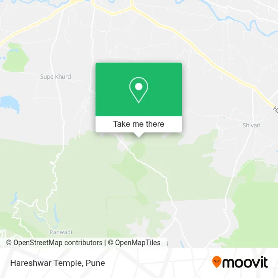 Hareshwar Temple map