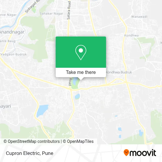 Cupron Electric map