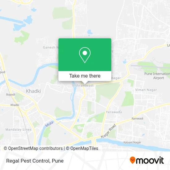 Regal Pest Control map