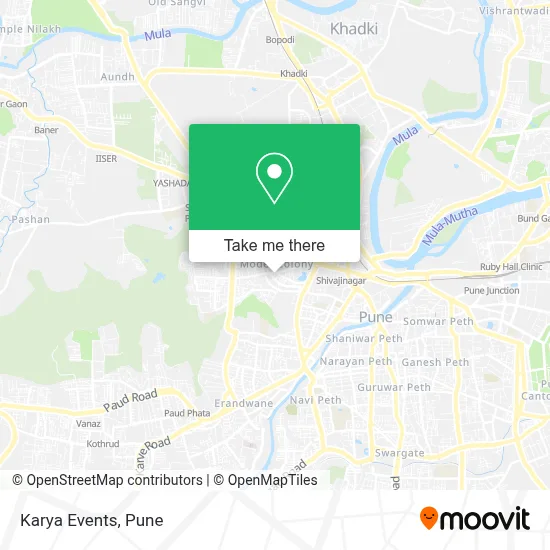 Karya Events map