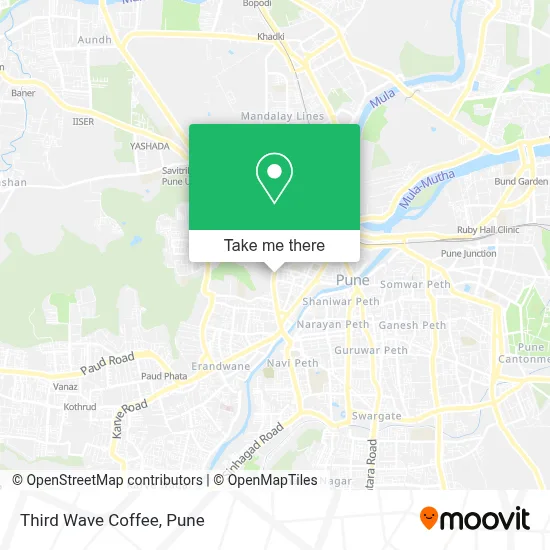 Third Wave Coffee map