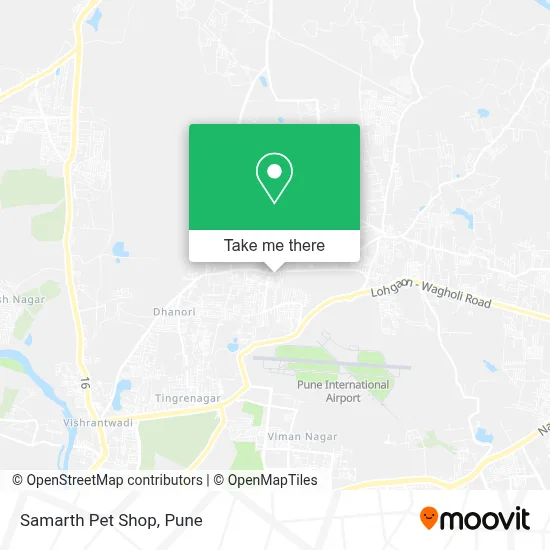 Samarth Pet Shop map