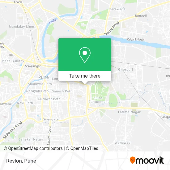 Revlon map