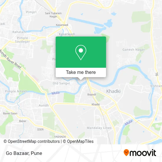 Go Bazaar map