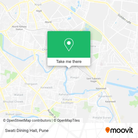 Swati Dining Hall map