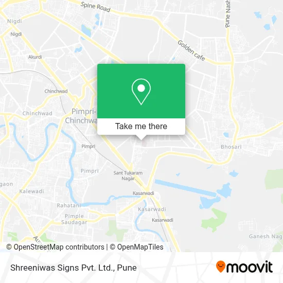 Shreeniwas Signs Pvt. Ltd. map