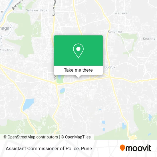 Assistant Commissioner Of Police map