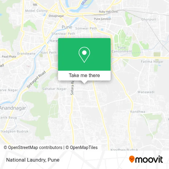 National Laundry map