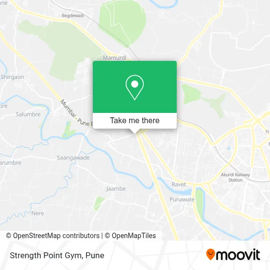 Strength Point Gym map