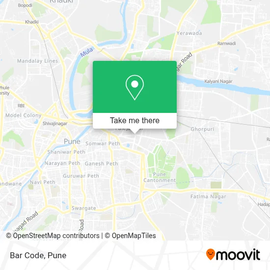 Bar Code map