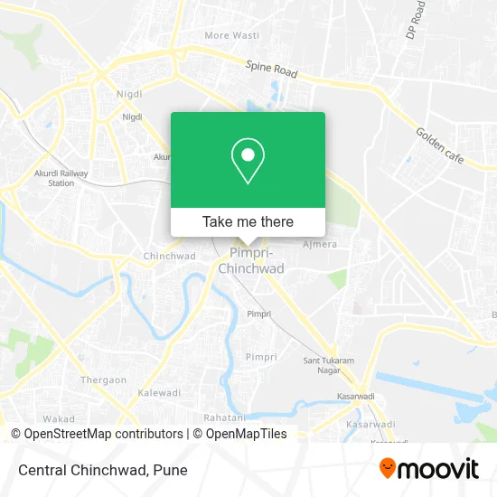 Central Chinchwad map