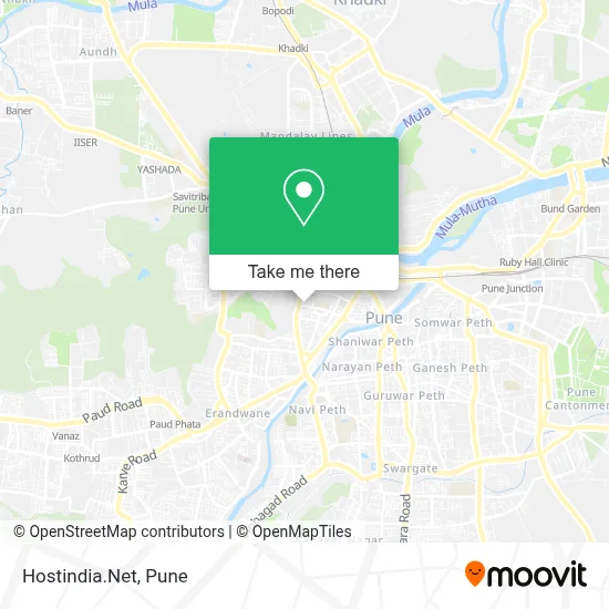 Hostindia.Net map