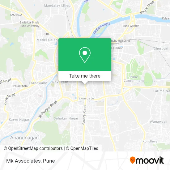 Mk Associates map