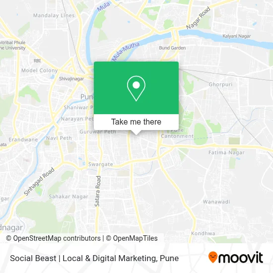 Social Beast | Local & Digital Marketing map