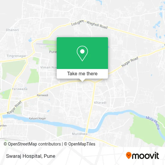 Swaraj Hospital map