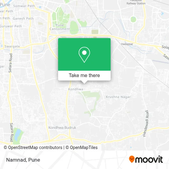 Namnad map