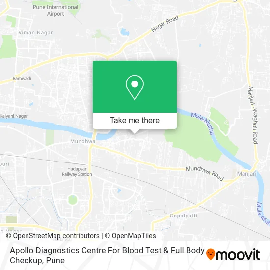 Apollo Diagnostics Centre For Blood Test & Full Body Checkup map