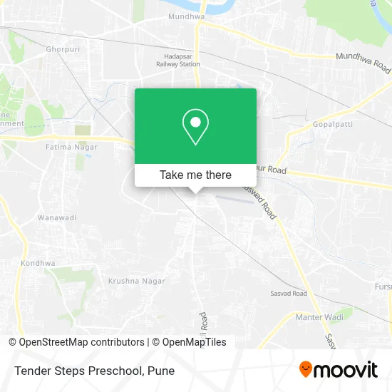 Tender Steps Preschool map
