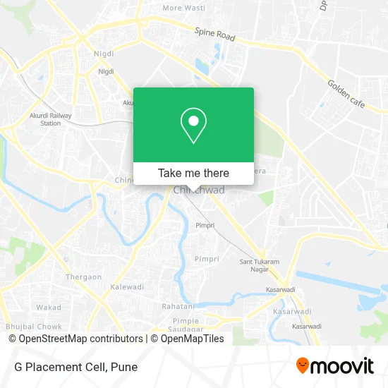 G Placement Cell map