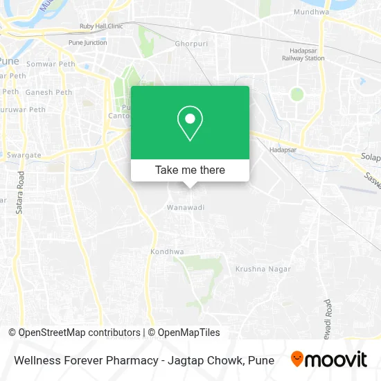 Wellness Forever Pharmacy - Jagtap Chowk map