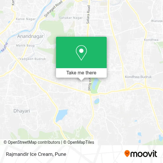 Rajmandir Ice Cream map