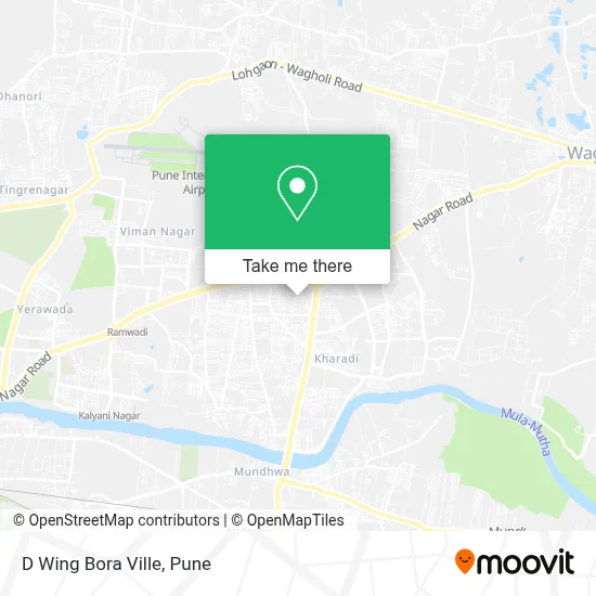 D Wing Bora Ville map