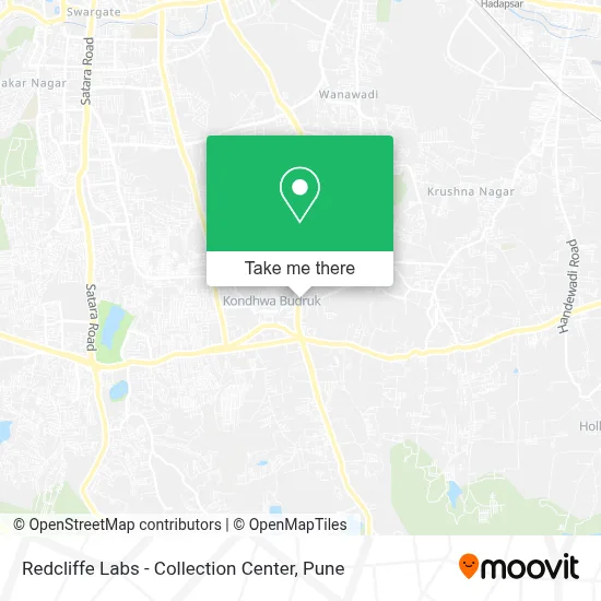 Redcliffe Labs - Collection Center map