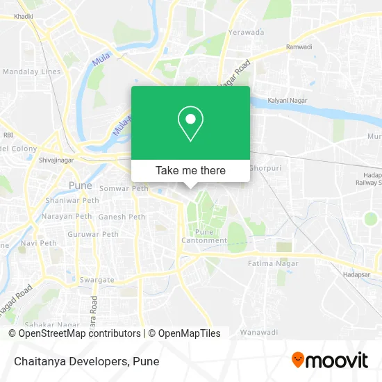 Chaitanya Developers map