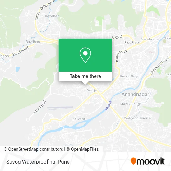 Suyog Waterproofing map