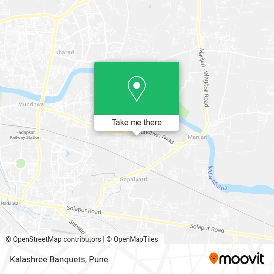Kalashree Banquets map