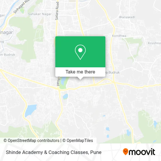Shinde Academy & Coaching Classes map