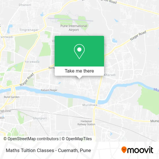 Maths Tuition Classes - Cuemath map